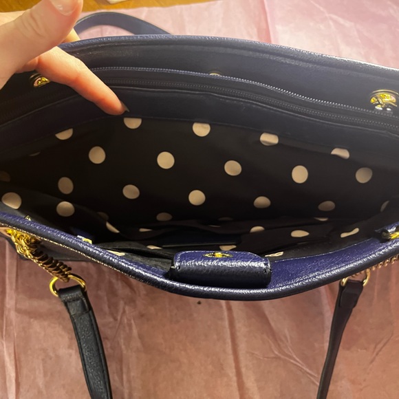 This is a slightly used bright blue Ann Klein - Picture 3 of 5